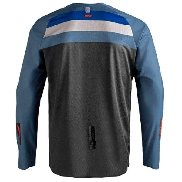 Chandail de Motocross 4.5 Enduro Bleu de dos