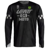 Chandail de Motocross 4.5 X-Flow Enduro Noir de face