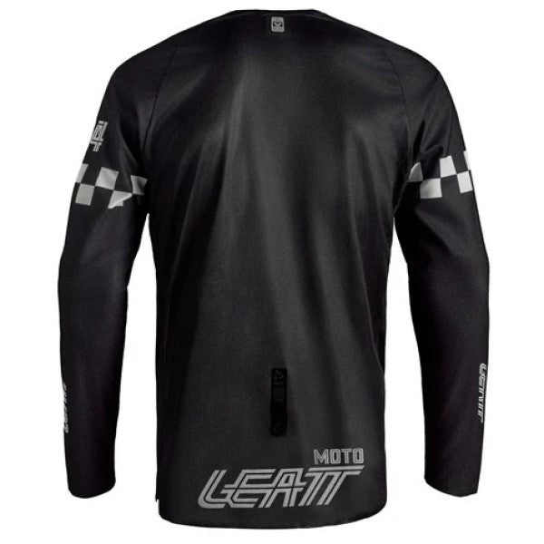 Chandail de Motocross 4.5 X-Flow Enduro Noir de dos