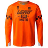 Chandail de Motocross 4.5 X-Flow Enduro Orange de face