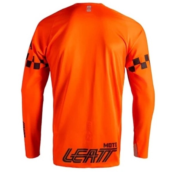 Chandail de Motocross 4.5 X-Flow Enduro Orange de dos