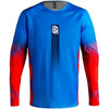 Chandail de Motocross 5.5 Ultraweld Rouge/Bleu, de face