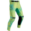 Pantalon de Motocross 5.5 I.K.S - V27 Jaune/Vert, de face