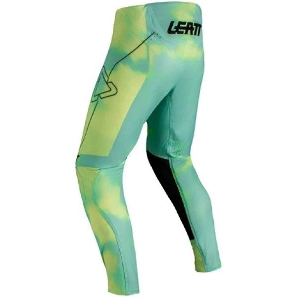Pantalon de Motocross 5.5 I.K.S - V27 Jaune/Vert, de dos