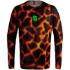 Chandail de Motocross 5.5 Ultraweld Orange/Noir, de face