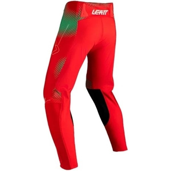 Pantalon de Motocross 4.5 Lite Vert/Rouge, Dos