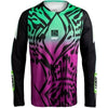 Chandail de Motocross MX 4.5 Lite Mauve/Vert de face