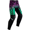 Pantalon de Motocross 4.5 Lite Mauve/Vert, de côté