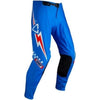 Pantalon de Motocross 4.5 Lite Bleu/Rouge, de côté