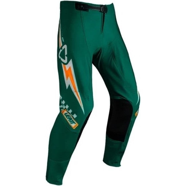 Pantalon de Motocross 4.5 Lite Jaune/Vert, de côté