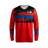 Chandail de Motocross MX 3.5/Leatt/Rouge noir, de face