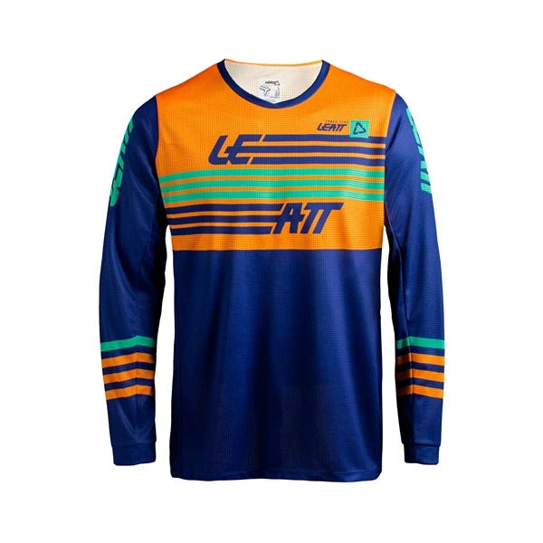 Chandail de Motocross MX 3.5/Leatt/Orange, de face