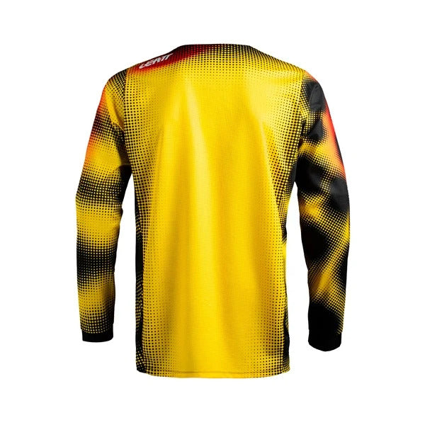 Chandail de Motocross MX 3.5/Jaune, noir, de dos
