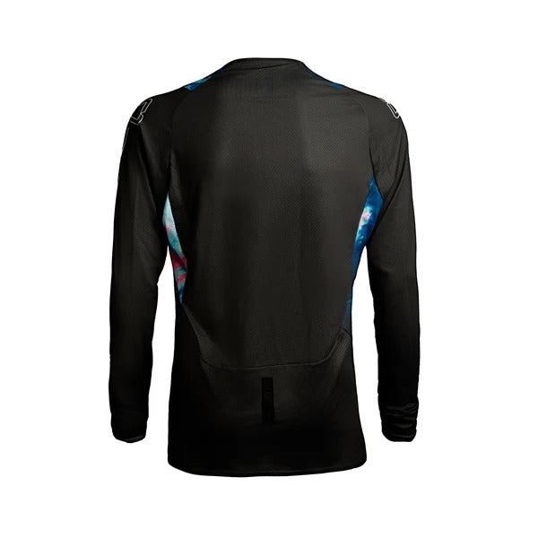 Chandail de Motocross 4.5 Lite pour Femme/Leatt/noir, bleu, de dos