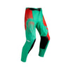 Pantalon de Motocross 4.5 Lite Femme/leatt/turquoise, de face
