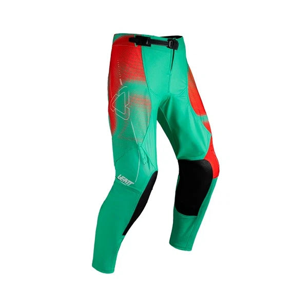 Pantalon de Motocross 4.5 Lite Femme/leatt/turquoise, de face