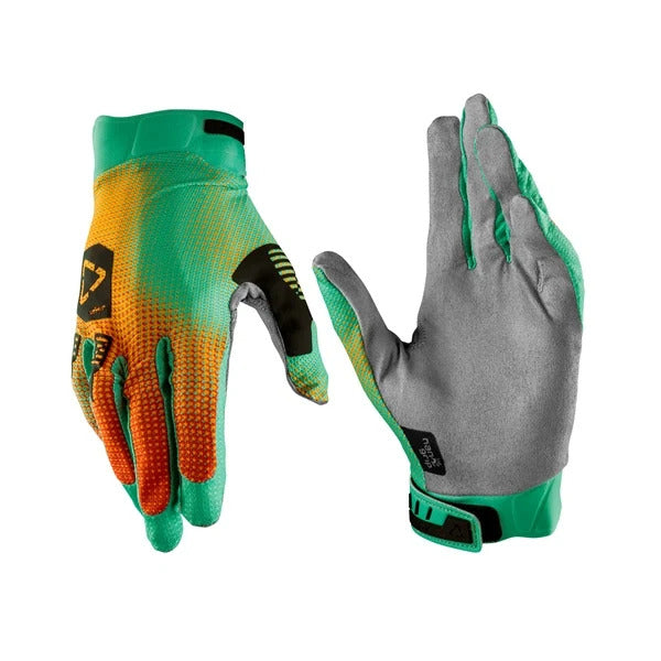 Gants de Motocross 2.5 X-Flow Femme/Leatt, turquoise, de paire
