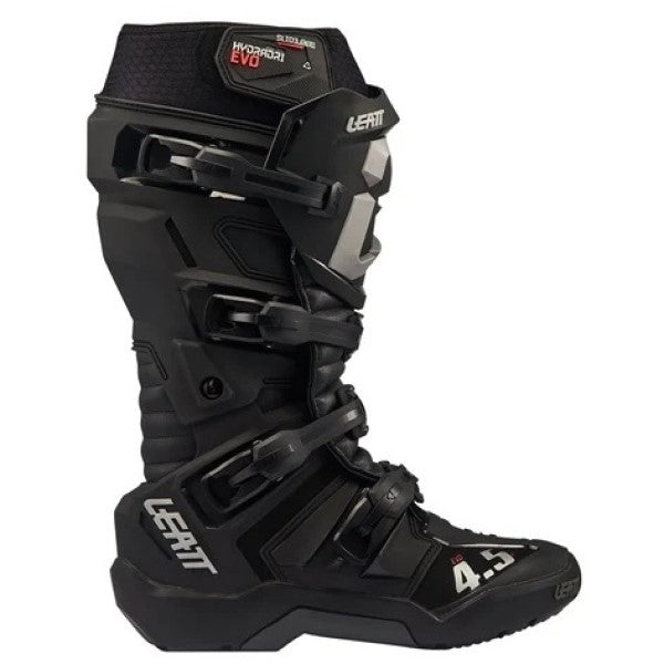 Bottes de Motocross 4.5 HydraDri Evo Noir de gauche