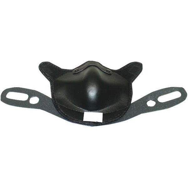 Déflecteur de Respiration pour Casque de Snowcross Noir de face