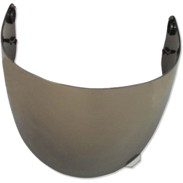 Visière de Motoneige MD04 Argent de face