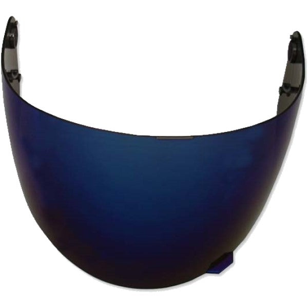 Visière de Motoneige MD04 Bleu de face