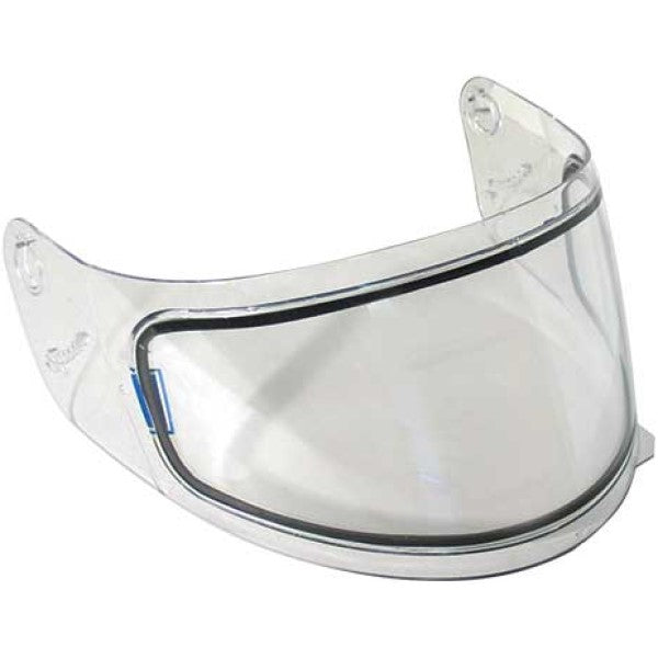 Visière de Motoneige GM44 Double Clair incliné de face