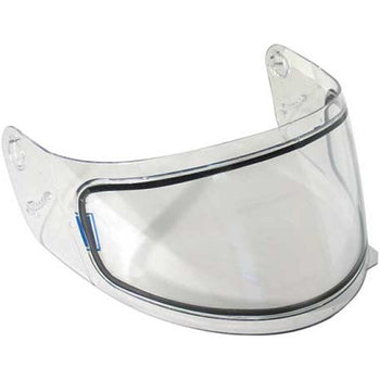 Visière de Motoneige GM44 Double Clair incliné de face