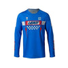 Chandail de Motocross 4.5 Junior/Leatt/bleu, de face