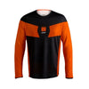 Chandail de Motocross 4.5 Junior/Leatt/ orange noir, de face