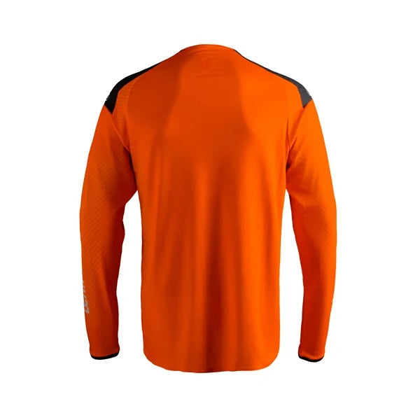 Chandail de Motocross 4.5 Junior/Leatt/ orange noir, de dos