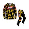 Ensemble de Motocross Ride 3.5 Junior/Leatt/jaune noir , ensemble