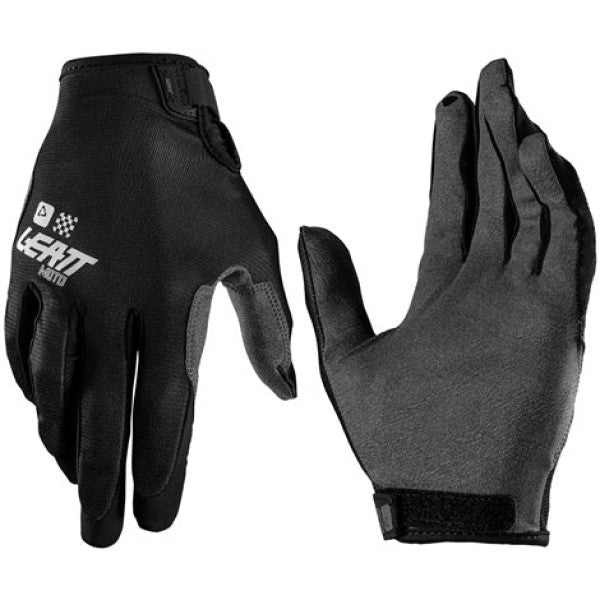 Gants de Motocross 1.5 GRIPR Junior Noir en paire