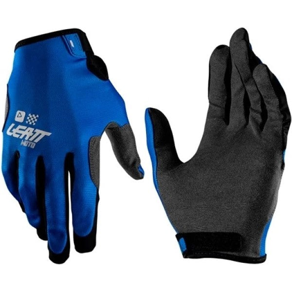 Gants de Motocross 1.5 GRIPR Junior Bleu en paire