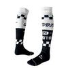 Bas de Motocross Moto Speed Noir/Blanc en paire