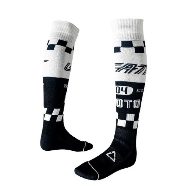 Bas de Motocross Moto Speed Noir/Blanc en paire