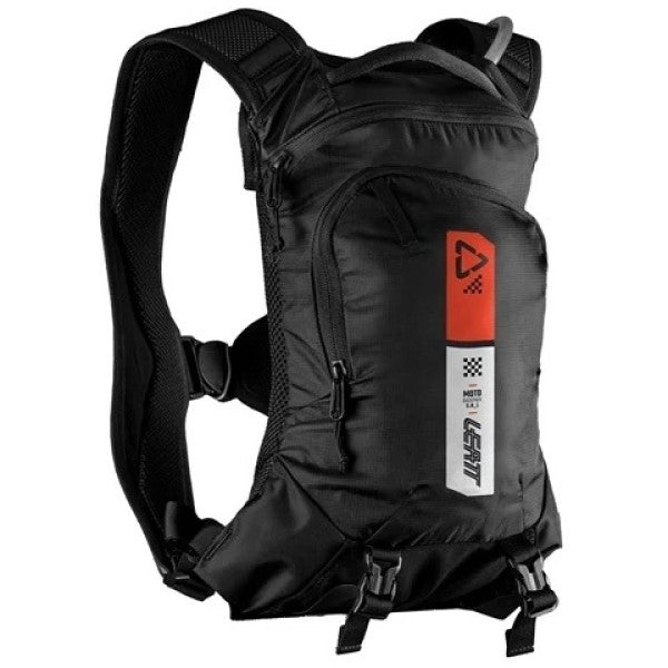 Sac à Dos de Motocross 5L Noir de face