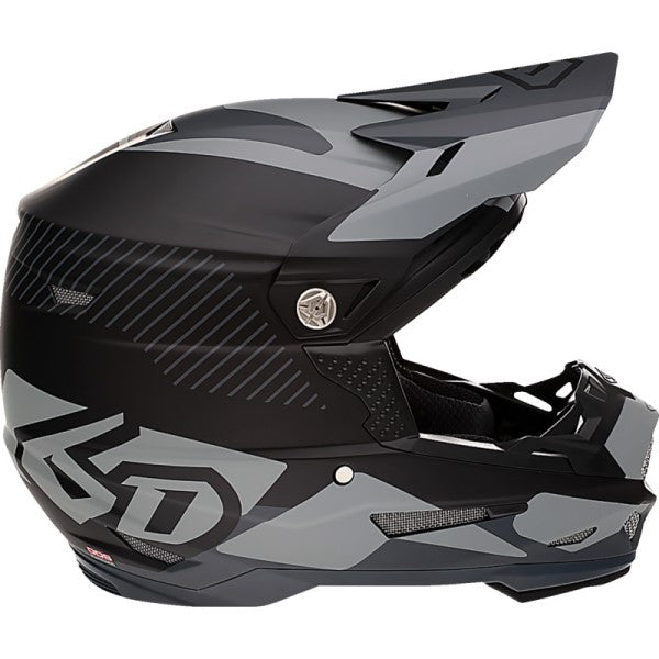 Casque de Motocross ATR-2 Fusion Noir de gauche