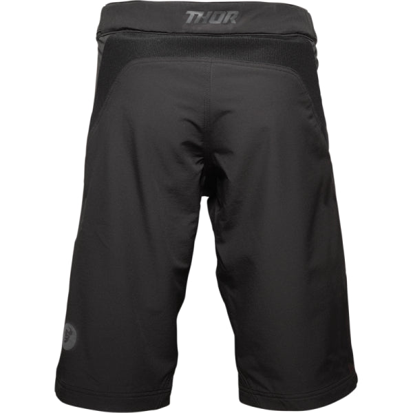 Short de Vélo Assist Thor Noir, de dos