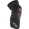 Protège-Genoux de Motocross Bionic Pro Plasma Alpinestars noir blanc et rouge, de 3/4