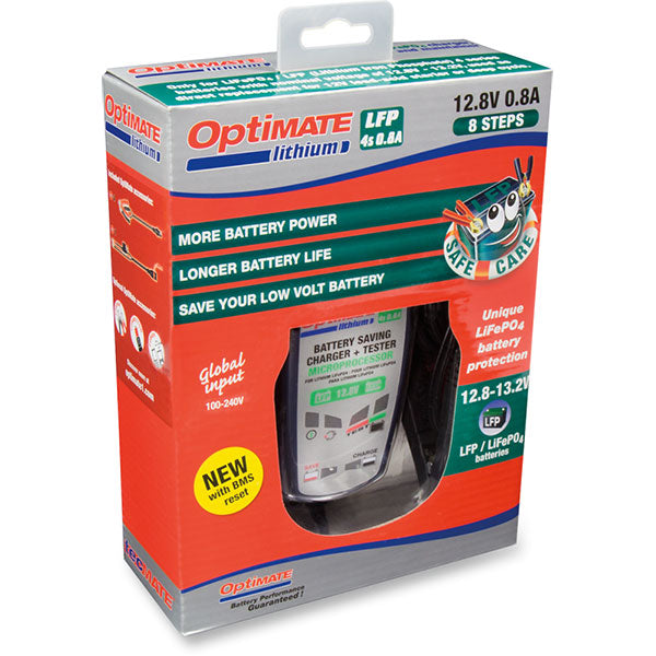 Chargeur Intelligent OptiMate Lithium (0.8 A )||Lithium Smart Charger(0.8 A )