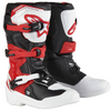Bottes de Motocross Tech 3S Junior Alpinestars noir blanc rouge