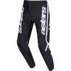 Pantalon de Motocross Fluid Apex Noir/Gris de face
