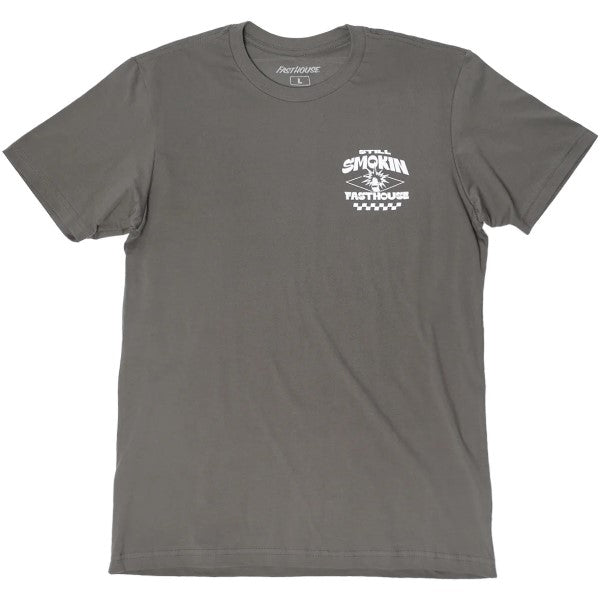 T-Shirt 4 Ever 2 Smokin Gris Foncé de face