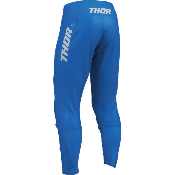Pantalon de Motocross Ridemode Menace/ Thor/ bleu de dos