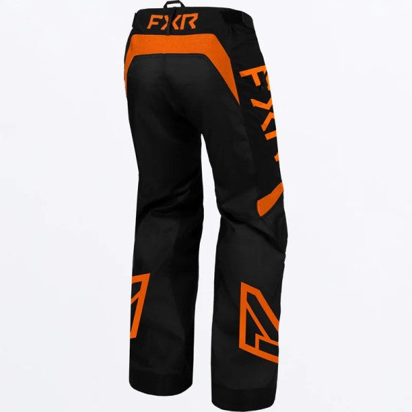 Pantalon de Motoneige Cold Cross RR orange noir, arrière