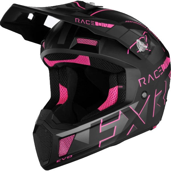 Casque de Snowcross Clutch Evo  Noir/ Rose