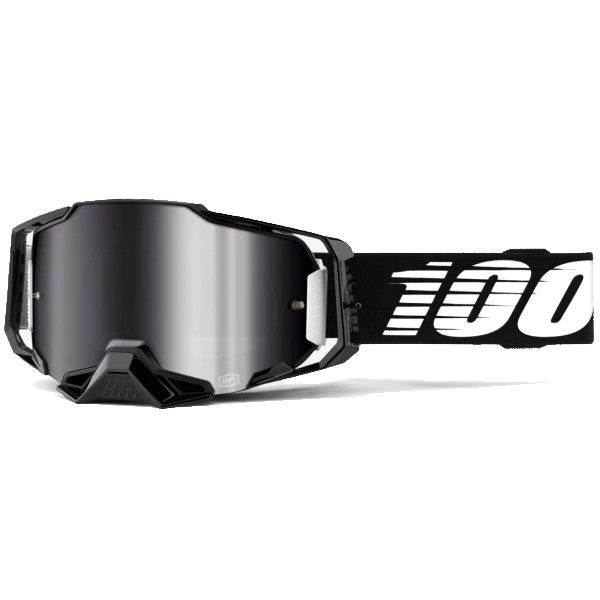 Lunettes de Motocross Armega à Lentille Miroir Noir