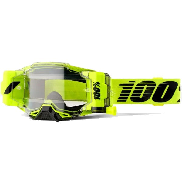 Lunettes de Motocross Armega Forecast Roll-Off 100% Jaune