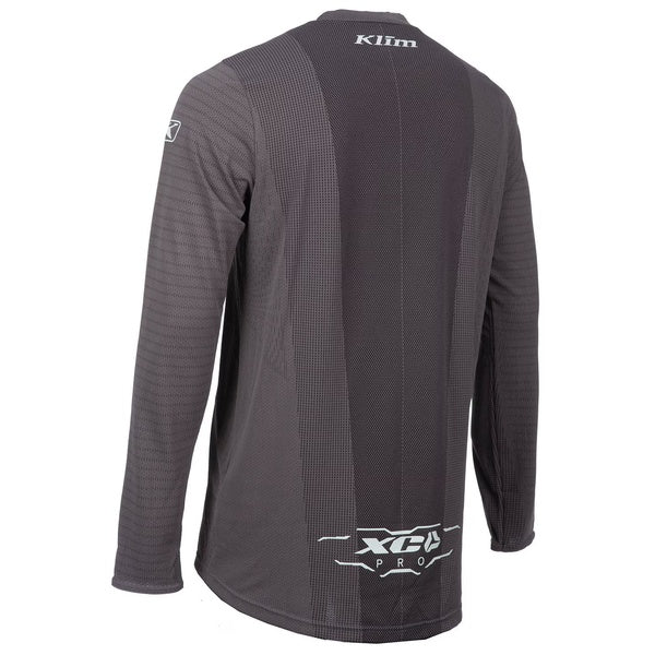 Chandail de Motocross XC Pro Noir incliné de dos à droite