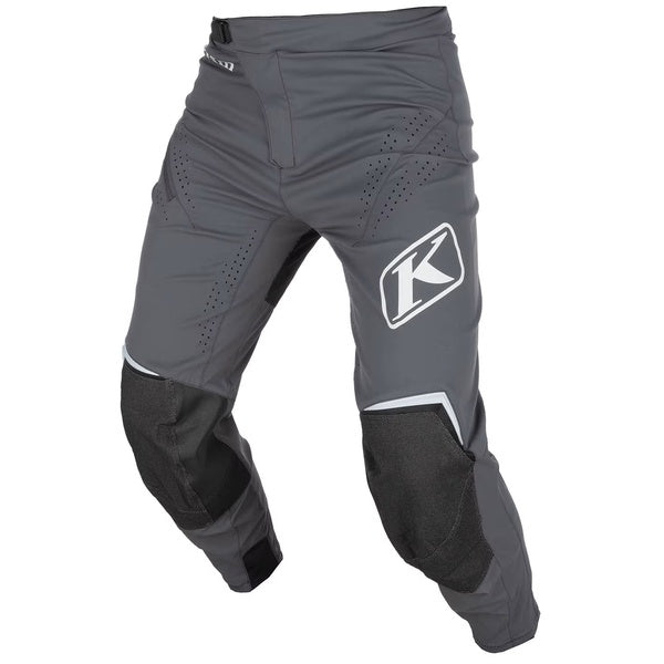 Pantalon de Motocross XC Pro Noir incliné de face à droite